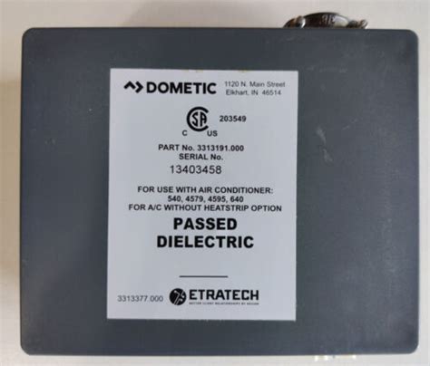 Dometic 3313191 pin-out for 4 pin thermostat control. . Dometic ac control board 3313191